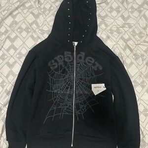 Spyder Black Studded Hoodie